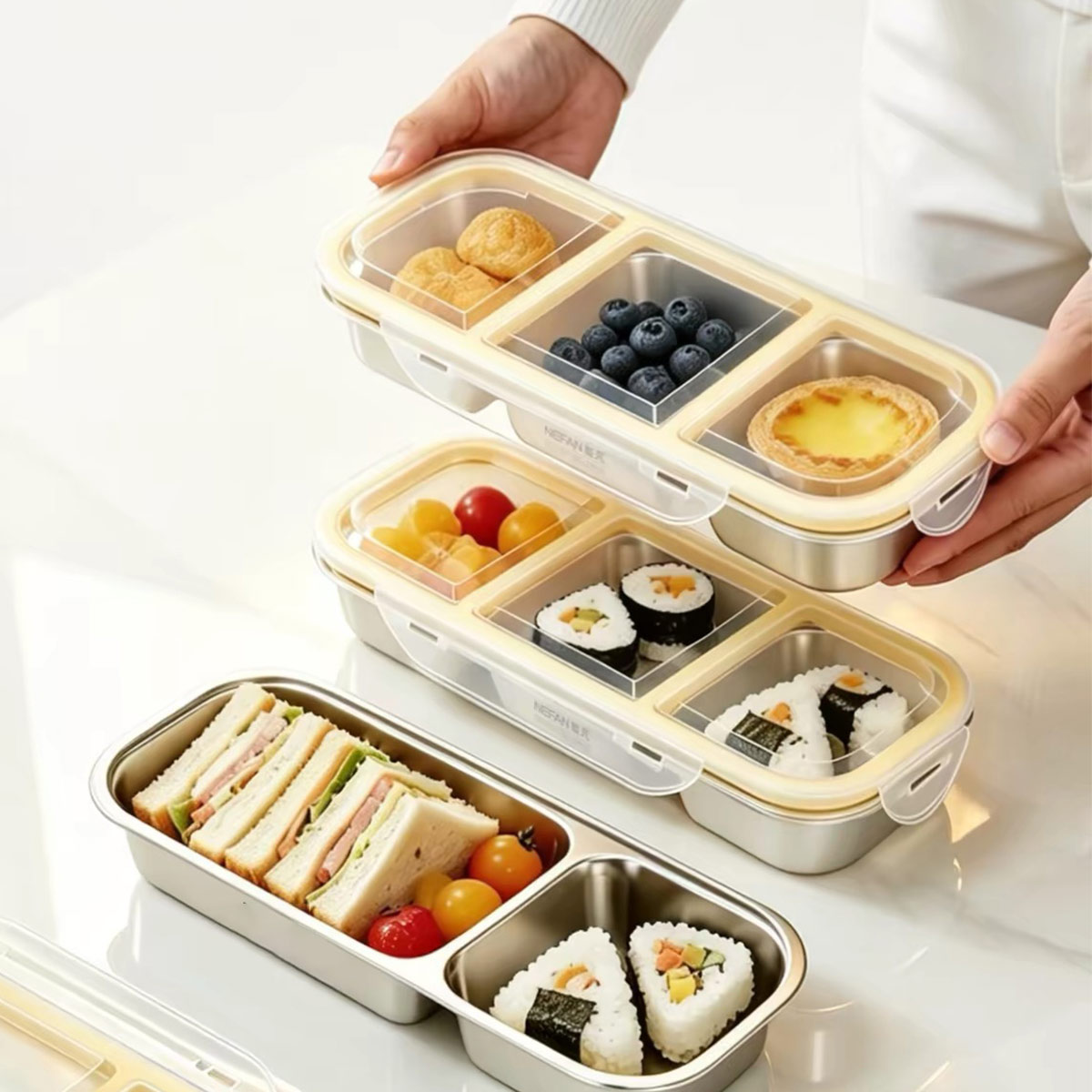 Food Storage Underground - Stainless Steel Food Storage Box with