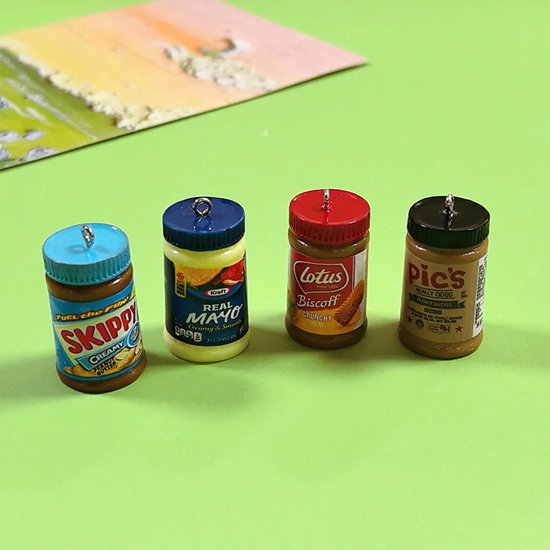 Salad Dressing Bottle - 3D Miniature Big Salad Peanut Butter