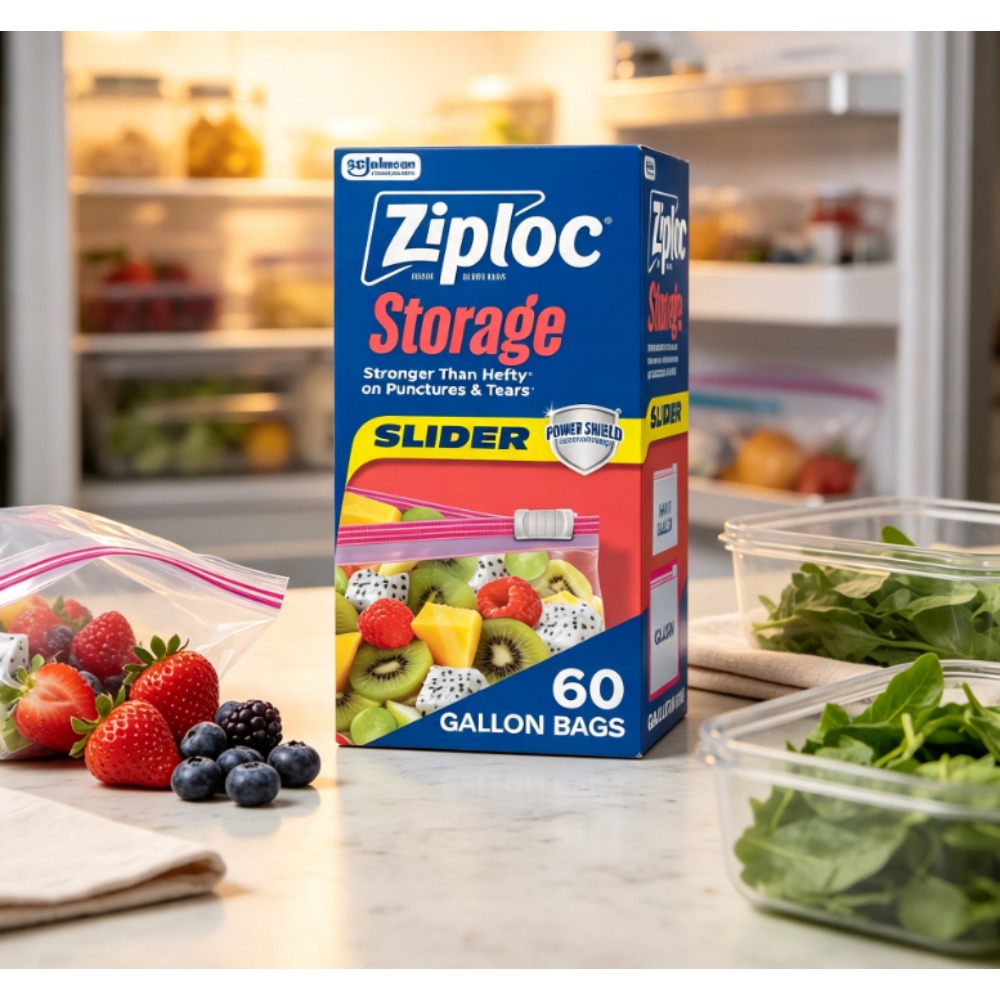 Food Storage Ziploc - Ziploc® Brand Food Storage Slider Gallon