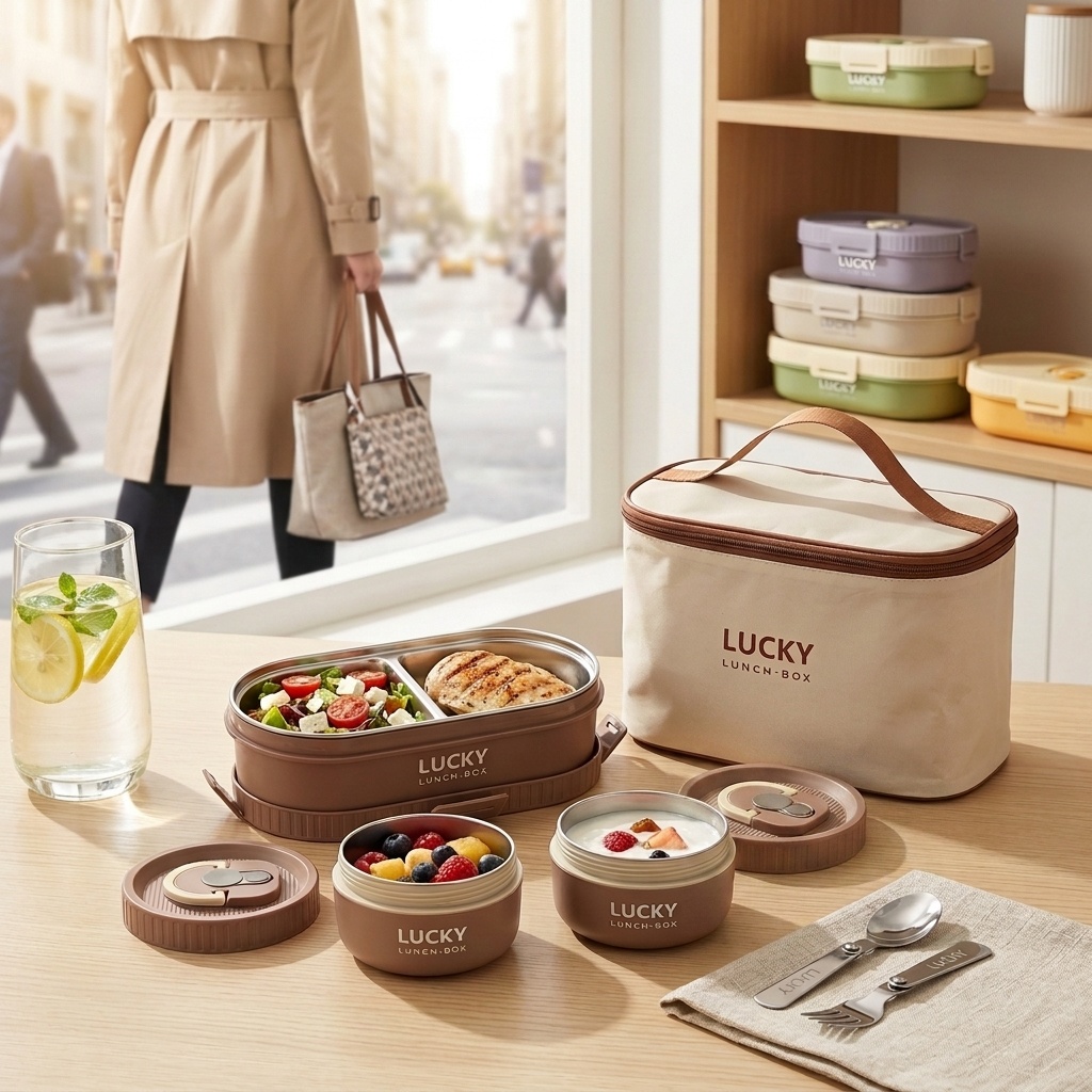 Food Storage 30 Years - Microwave Safe 304 Stainless Steel Bento