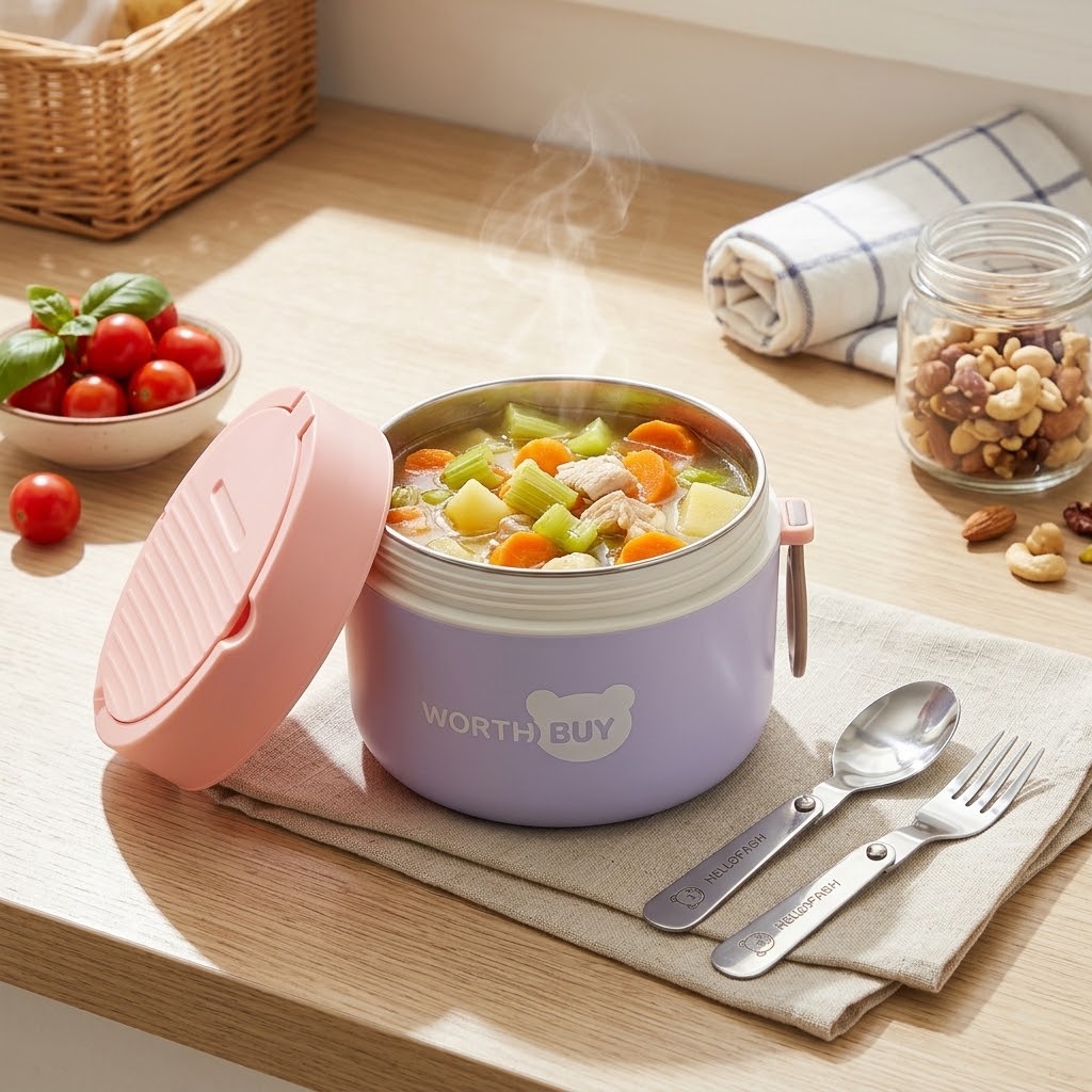 Food Storage Underground - 304 Stainless Steel Thermal Lunch Box