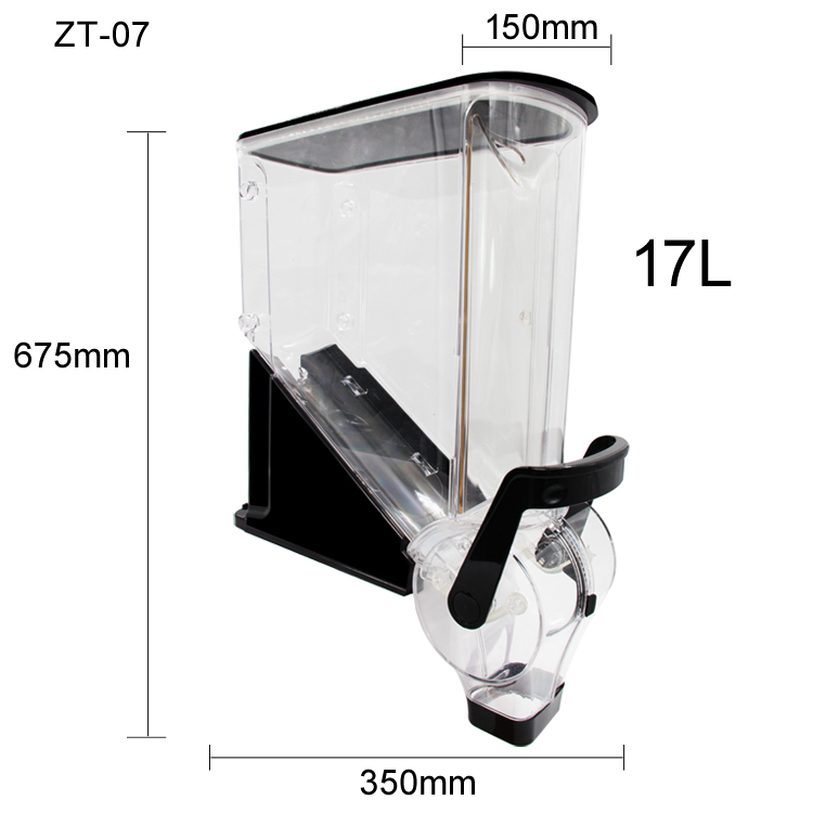 Food Storage And - Commercial Heavy-Duty Freestanding Acrylic Supermarket Rack