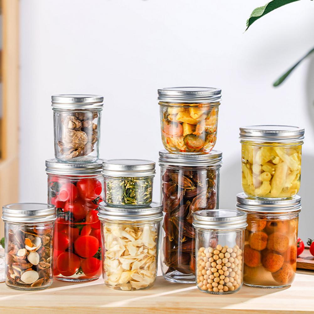300/400/500/650ML Glass Sealed - đánh giá và giá Airtight Cereal Jar