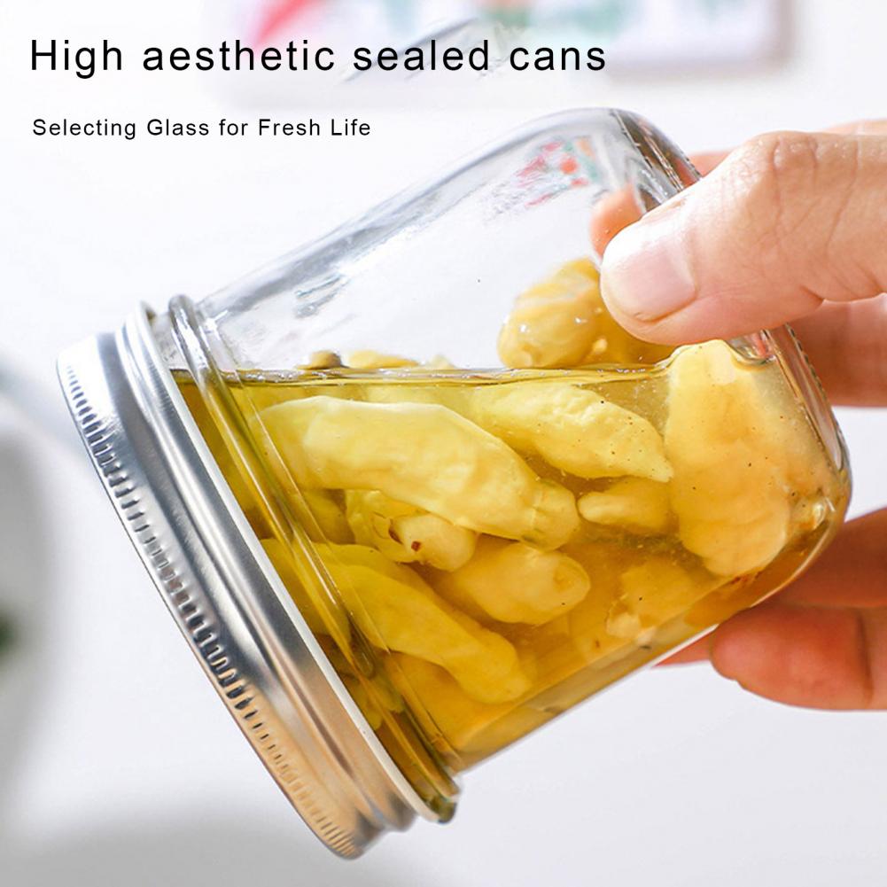 300/400/500/650ML Glass Sealed - đánh giá và giá Airtight Cereal Jar