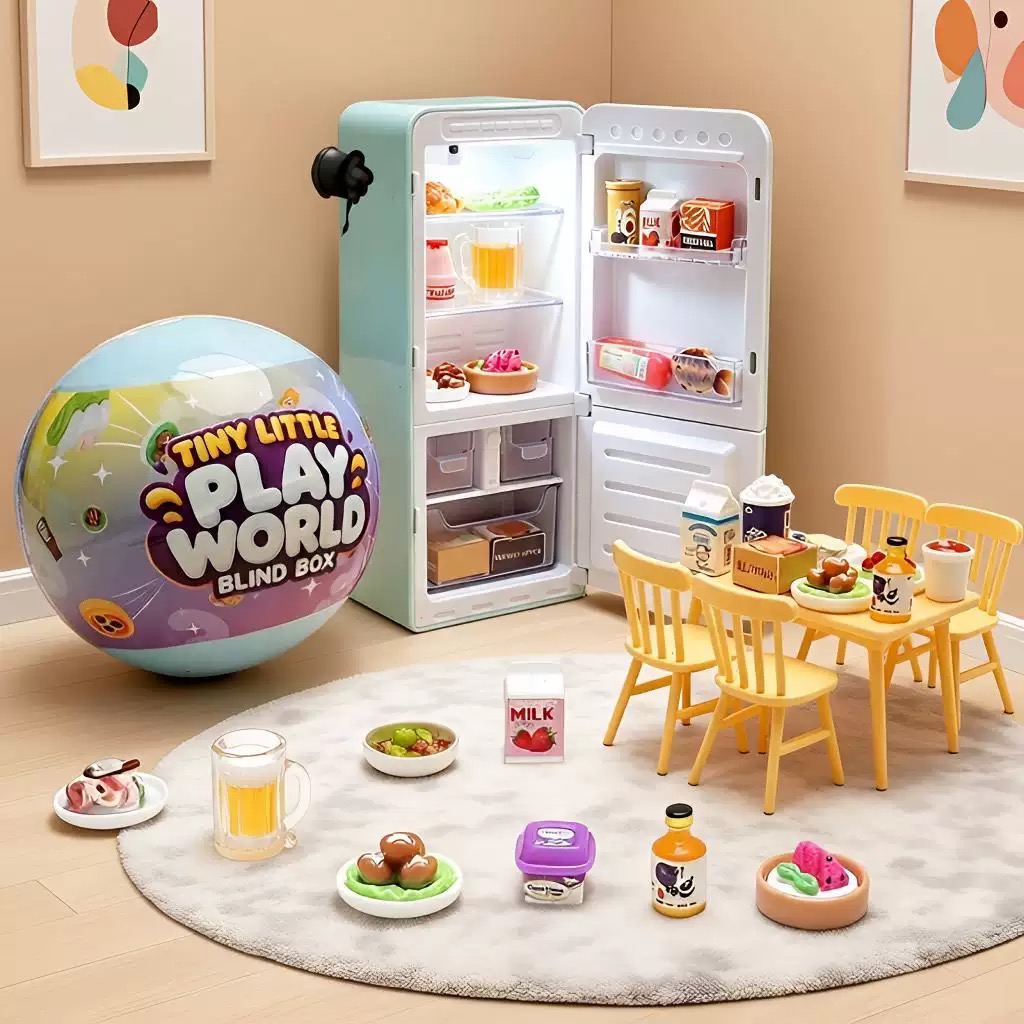 4-Color Mini Fridge Blind Box  - đánh giá và giá Food Storage Kits