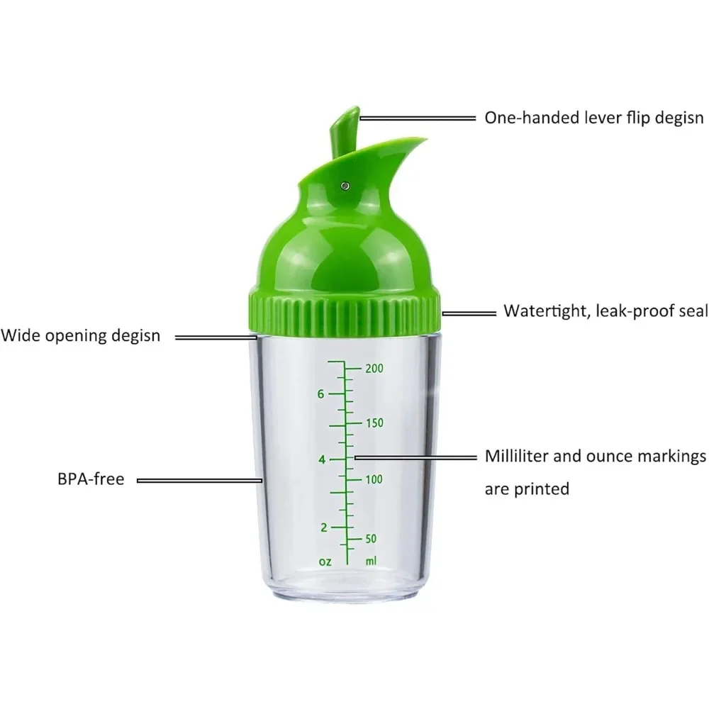 News Kitchen Gadget Leakproof  - đánh giá và giá Salad Dressing Bottle