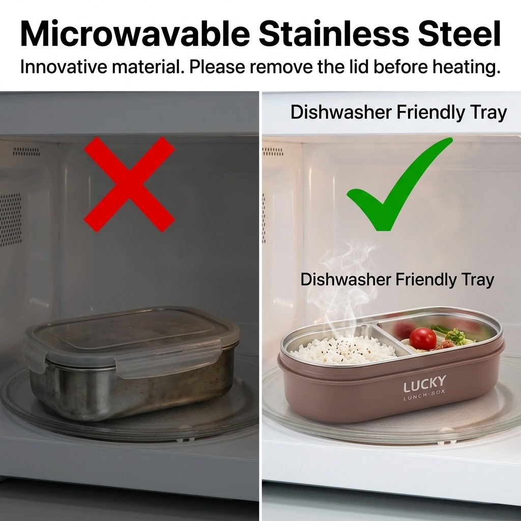 Microwavable 304 Stainless Ste - đánh giá và giá Food Storage 30 Years