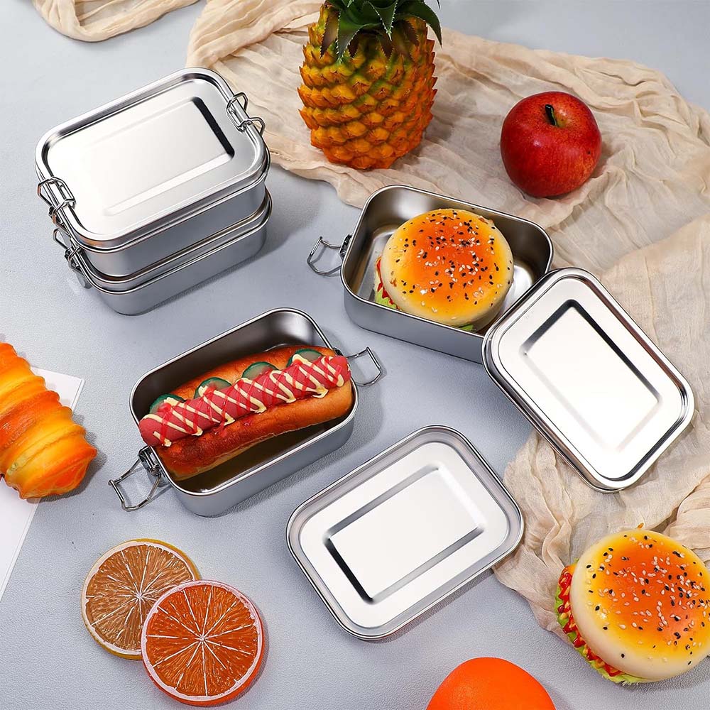 4Pcs Stainless Steel Bento Box - đánh giá và giá Food Storage Underground