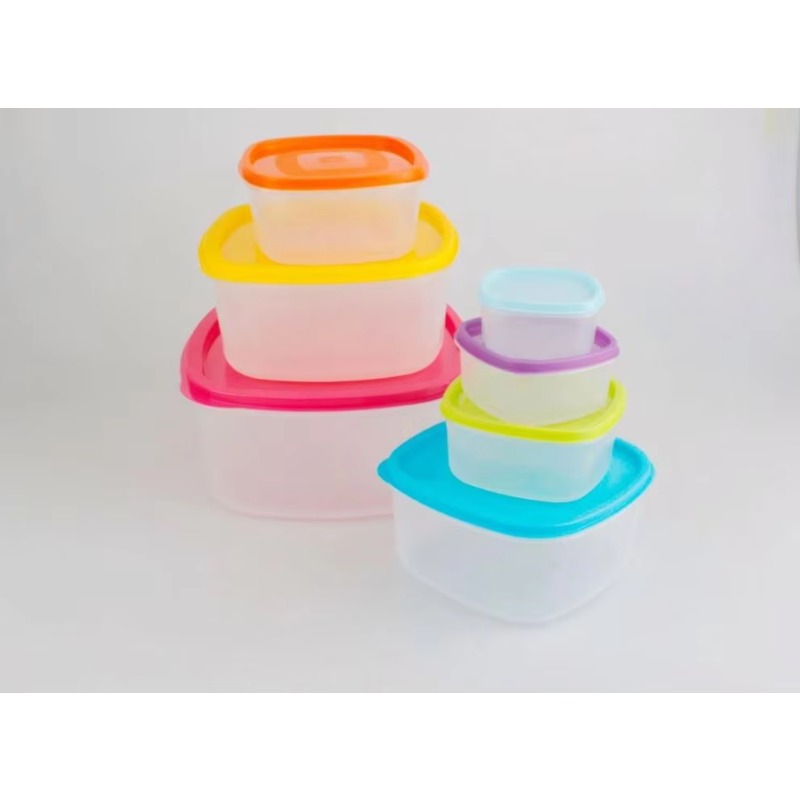 Rainbow 7pcs Food Container Pl - đánh giá và giá Food Storage And
