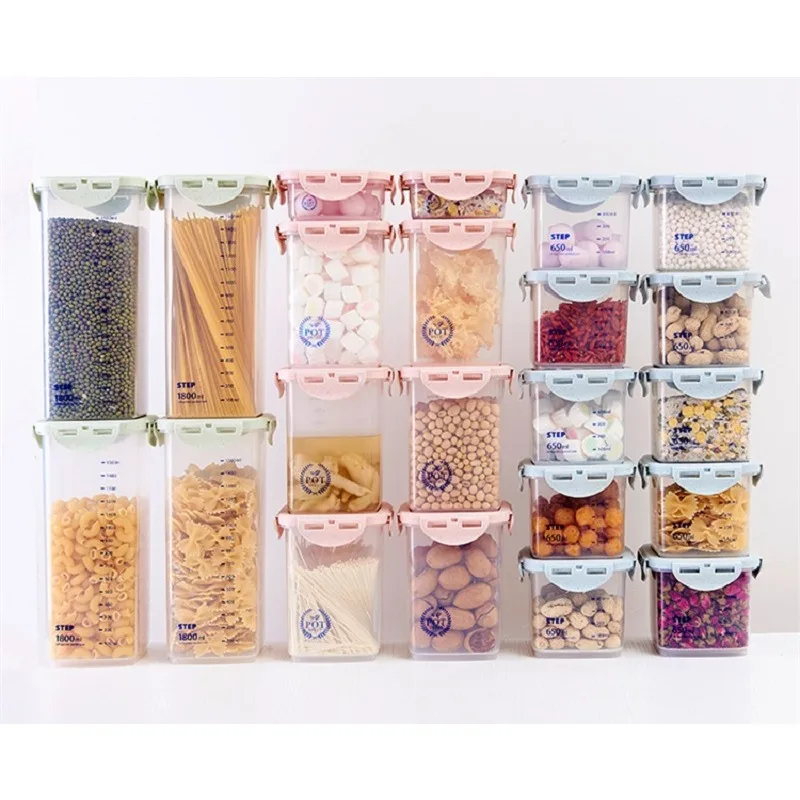 WBBOOMING Khỏe Mạnh Hộp Nhựa H - đánh giá và giá Airtight Cereal Jar