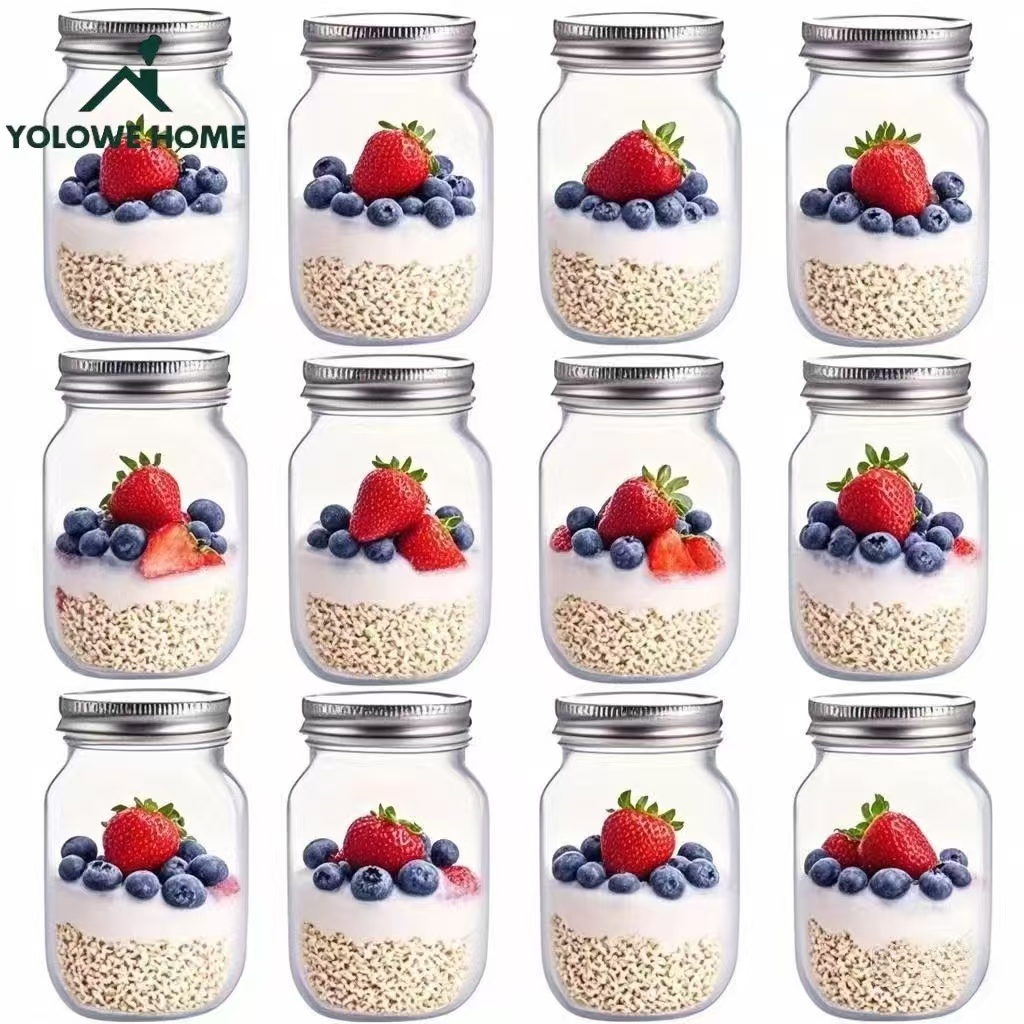 6Pcs, 12Pcs, 500Ml/16Oz, Glass - đánh giá và giá Salad Dressing Bottle