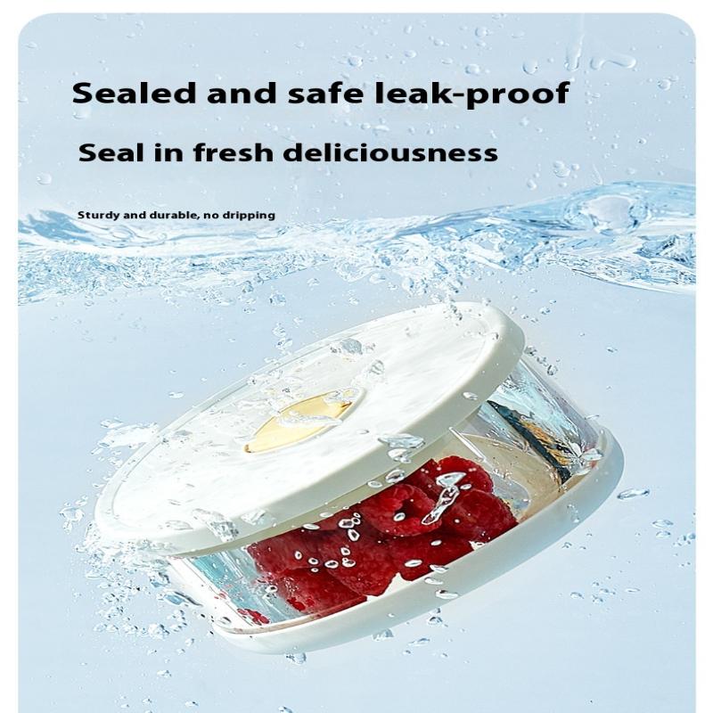 New Glass Airtight Containers  - đánh giá và giá Food Storage Containers Glass