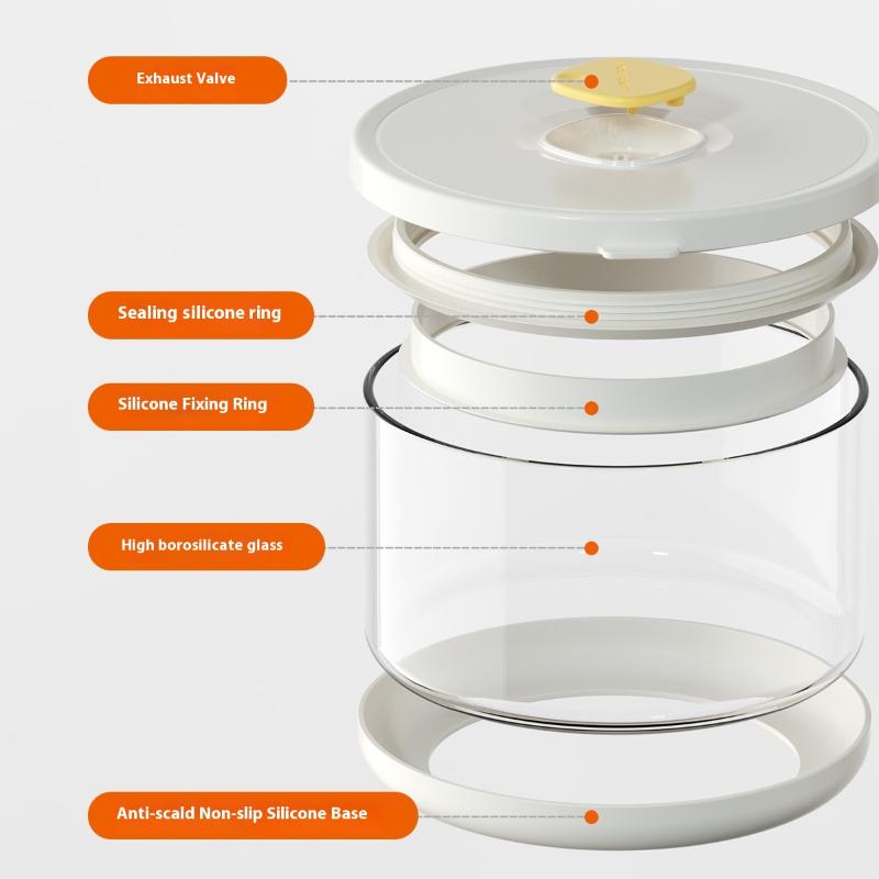 New Glass Airtight Containers  - đánh giá và giá Food Storage Containers Glass