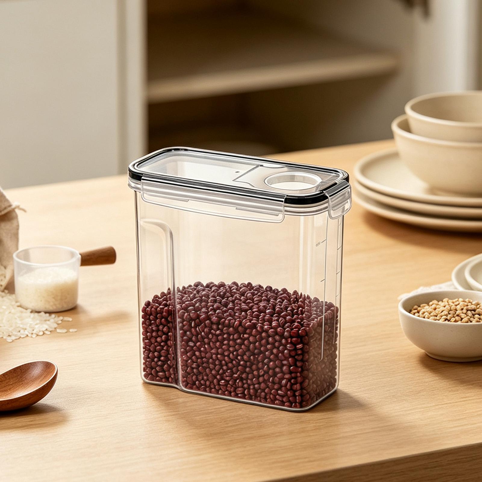Sealed Grain Dispenser Food St - đánh giá và giá Food Storage For Pantry