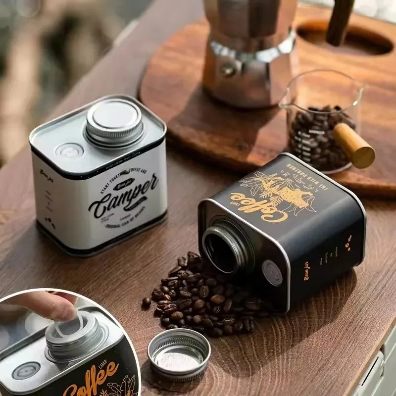 Coffee Bean Sealed Can Outdoor - đánh giá và giá Food Storage Camping