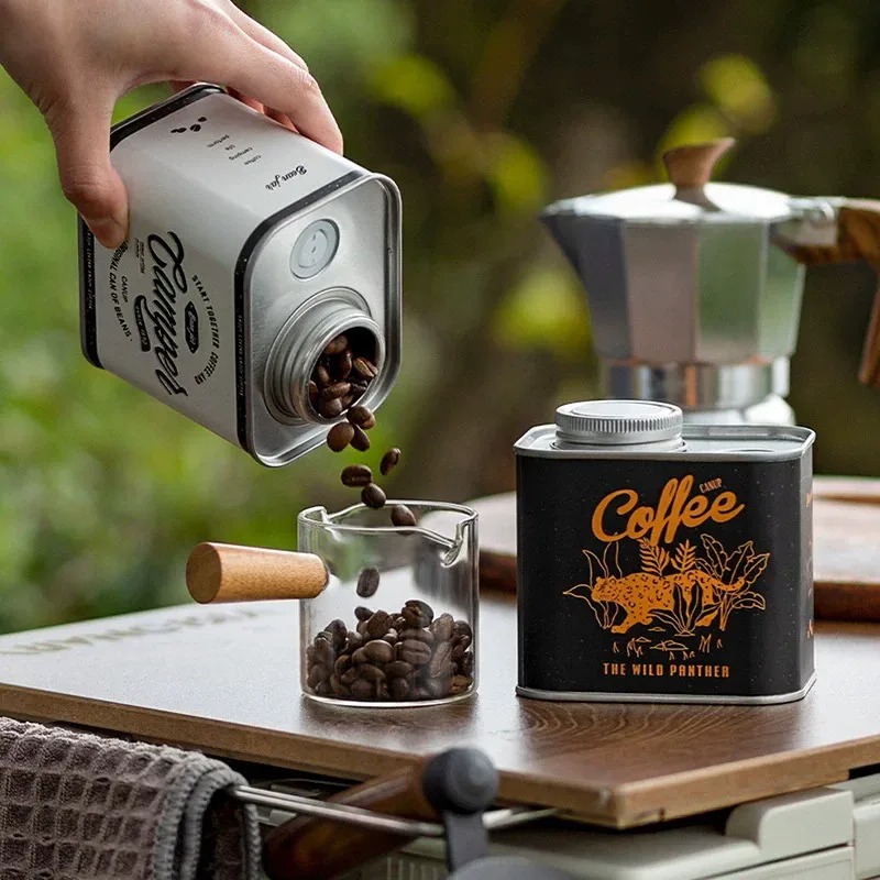 Coffee Bean Sealed Can Outdoor - đánh giá và giá Food Storage Camping