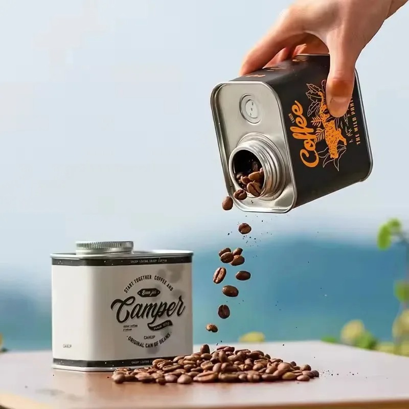 Coffee Bean Sealed Can Outdoor - đánh giá và giá Food Storage Camping