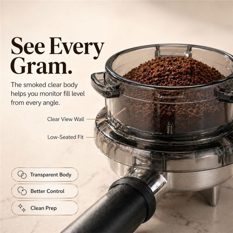 A65T-Twist-Lock Portafilter Do - đánh giá và giá Breville Espresso Barista Express