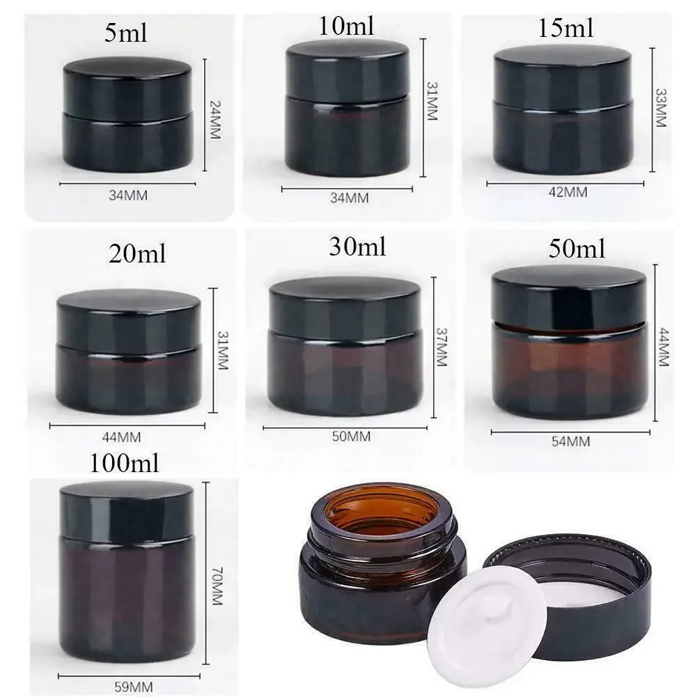 2 Cái 5Ml/10Ml/15Ml/20Ml/30Ml/ - đánh giá và giá Food Storage Glass Container Set