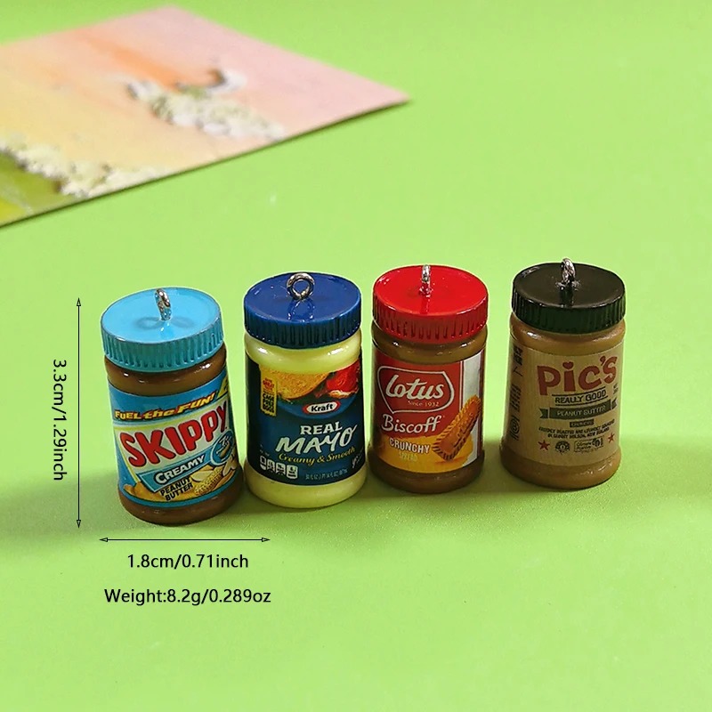 3D Miniature Big Salad Peanut  - đánh giá và giá Salad Dressing Bottle