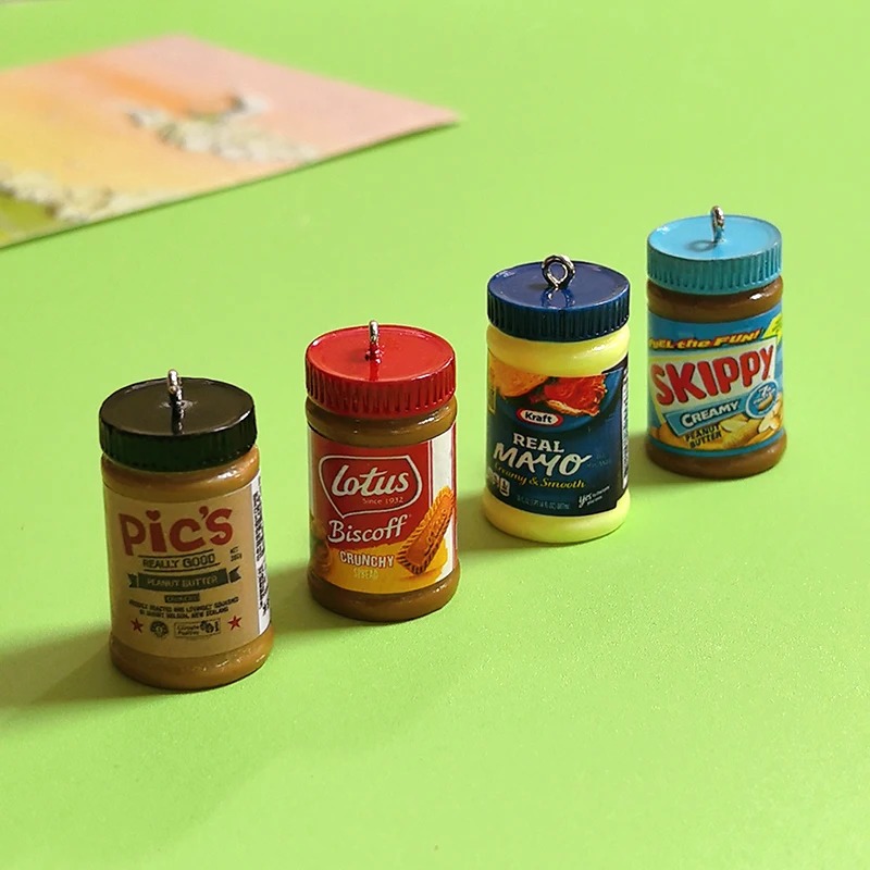 3D Miniature Big Salad Peanut  - đánh giá và giá Salad Dressing Bottle