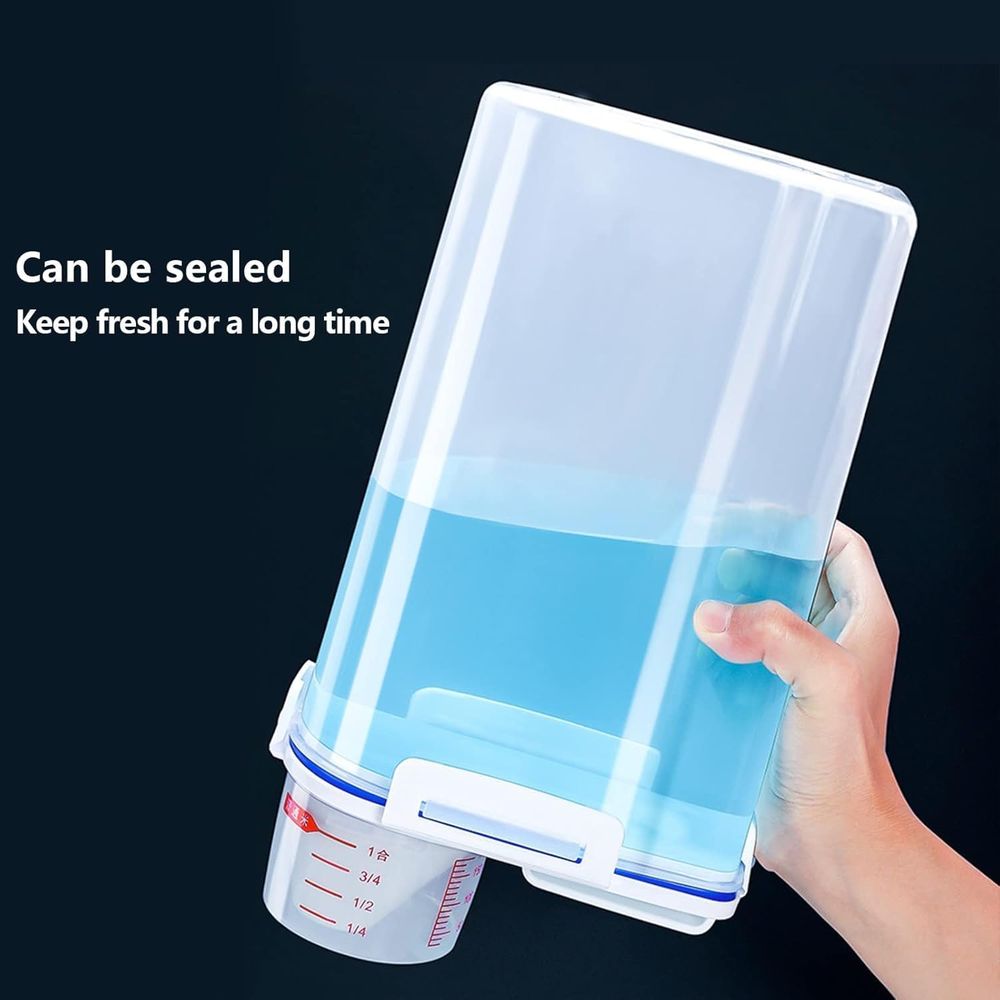 5.5 Lbs Rice Airtight Dry Food - đánh giá và giá Food Storage No Plastic