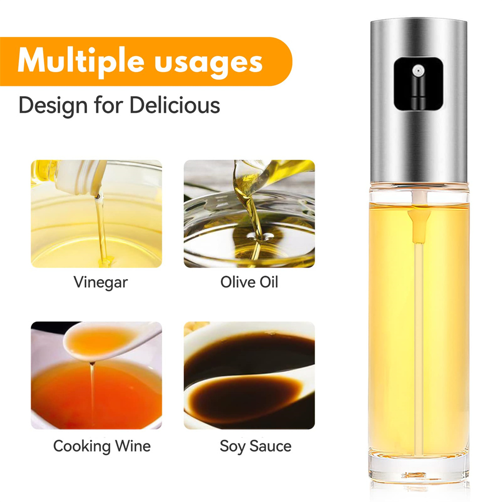 Glass Oil Sprayer for Cooking  - đánh giá và giá Salad Dressing Bottle