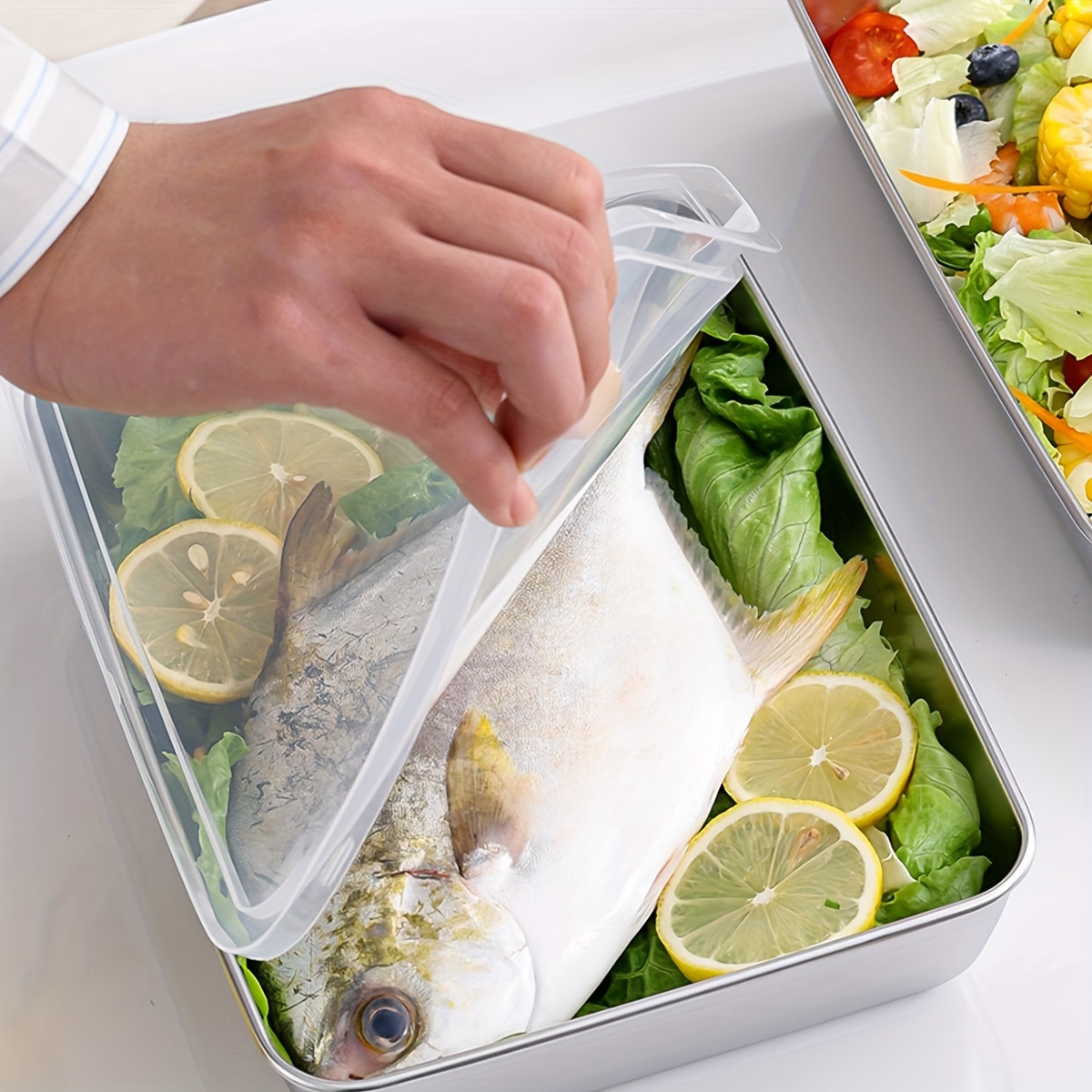 1-3PCS Stainless Steel Food St - đánh giá và giá Food Storage For Pantry
