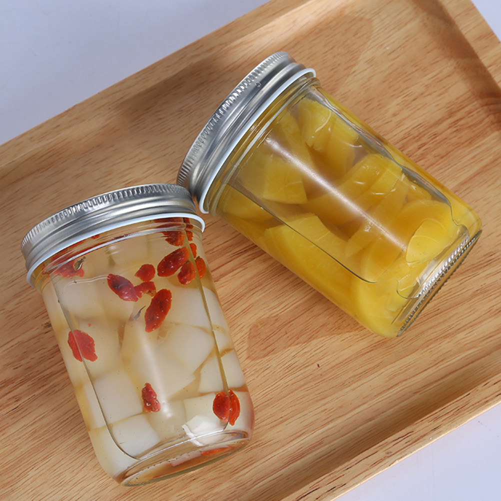 4Pcs Jam Canning Jars Glass Se - đánh giá và giá Food Storage Containers Glass