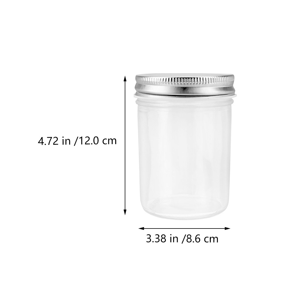 4Pcs Jam Canning Jars Glass Se - đánh giá và giá Food Storage Containers Glass