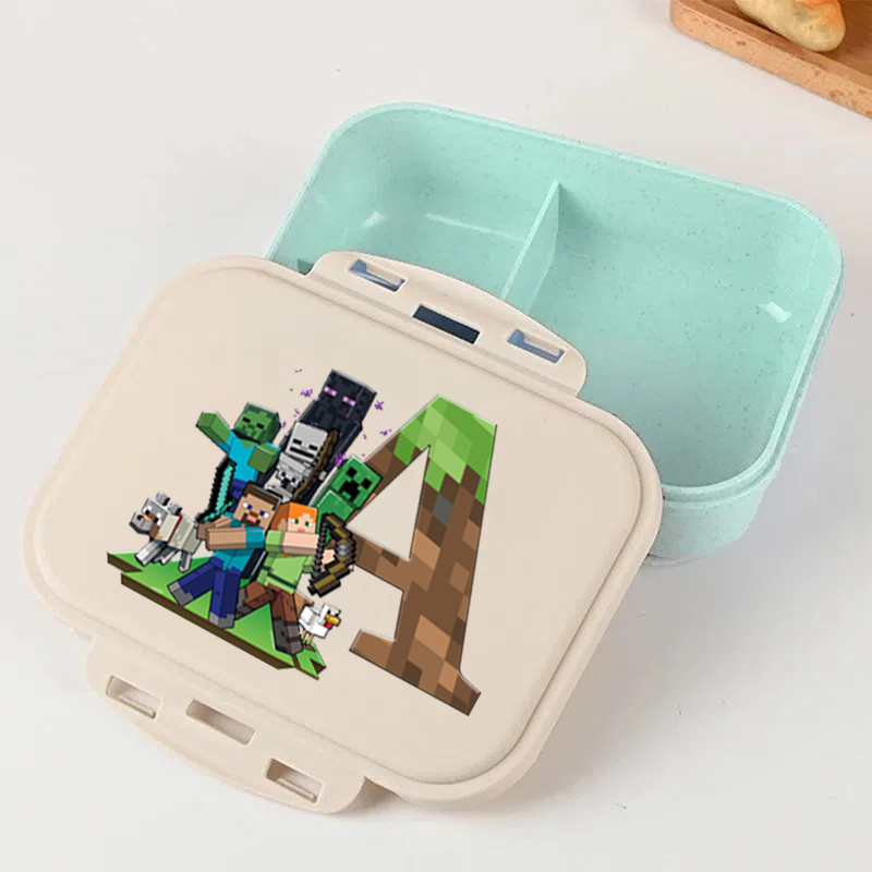 Minecrafted Bento Lunch Box Ho - đánh giá và giá Food Storage Minecraft