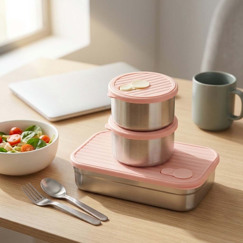 Bento Lunch Box Set Microwave  - đánh giá và giá Food Storage 30 Years