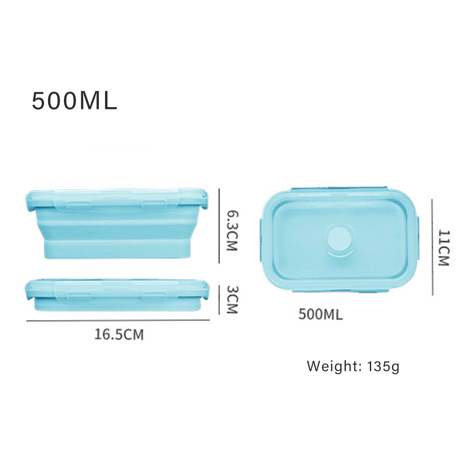 Silicone Lunch Box Food Grade  - đánh giá và giá Food Storage Containers Plastic Box