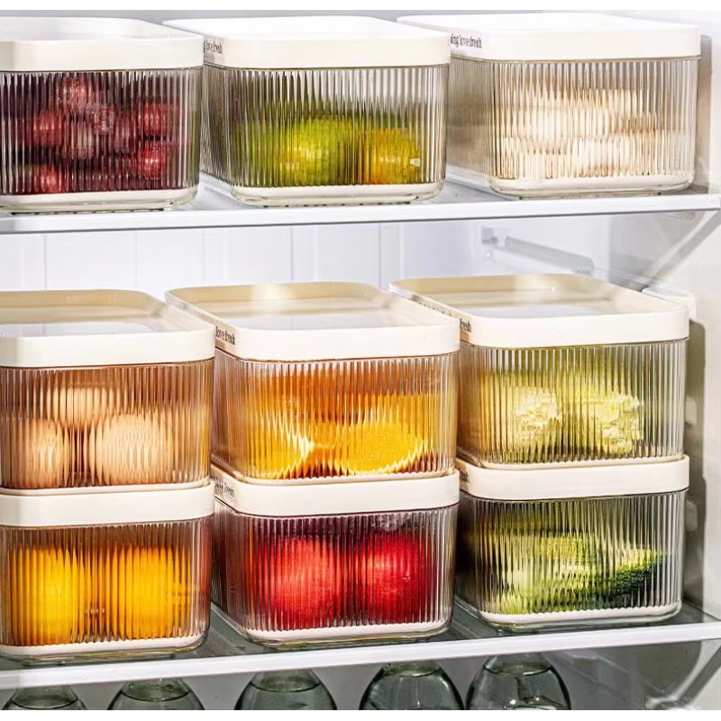 Stackable Plastic Rectangle PE - đánh giá và giá Food Storage No Plastic