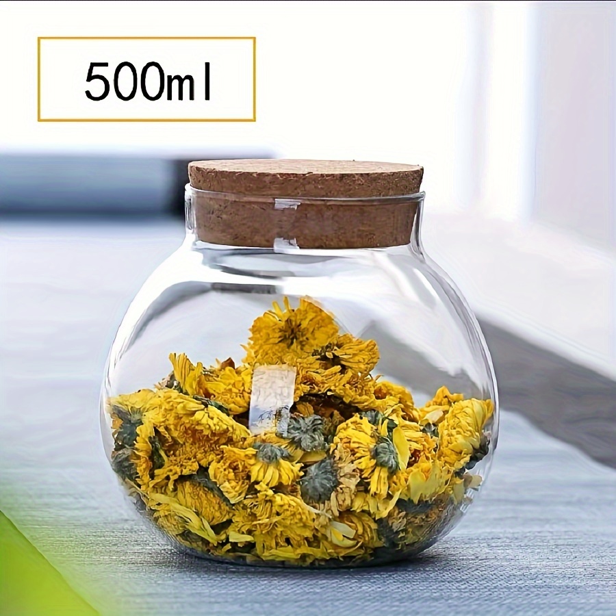 500ML Clear Glass Storage Cani - đánh giá và giá Food Storage Glass Container Set