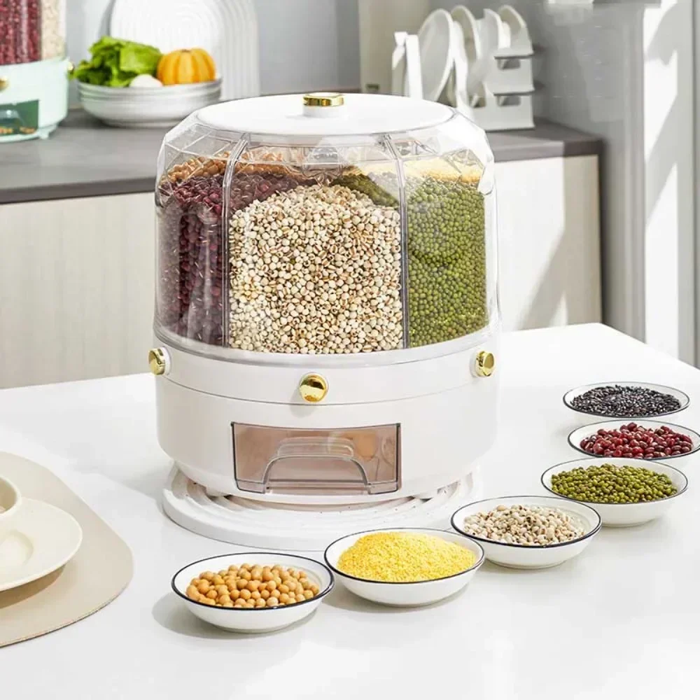 Food Grade Rotating Grain Disp - đánh giá và giá Food Storage No Plastic