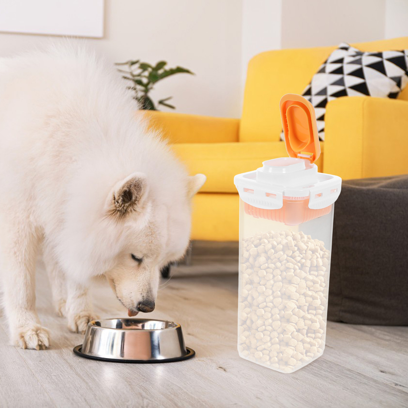 1.7L Airtight Pet Food Storage - đánh giá và giá Food Storage Large
