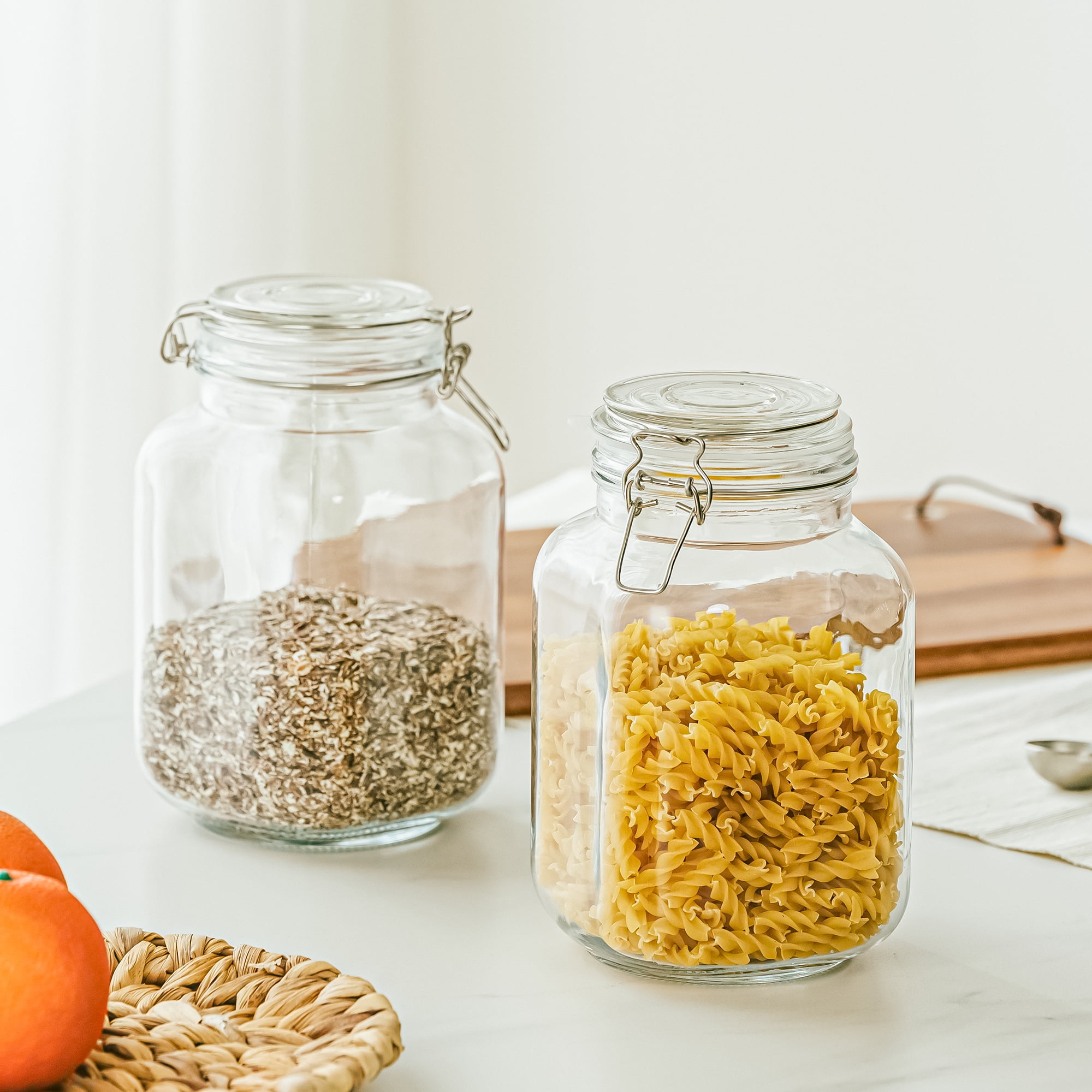 67 oz Glass Airtight Food Stor - đánh giá và giá Food Storage For Pantry