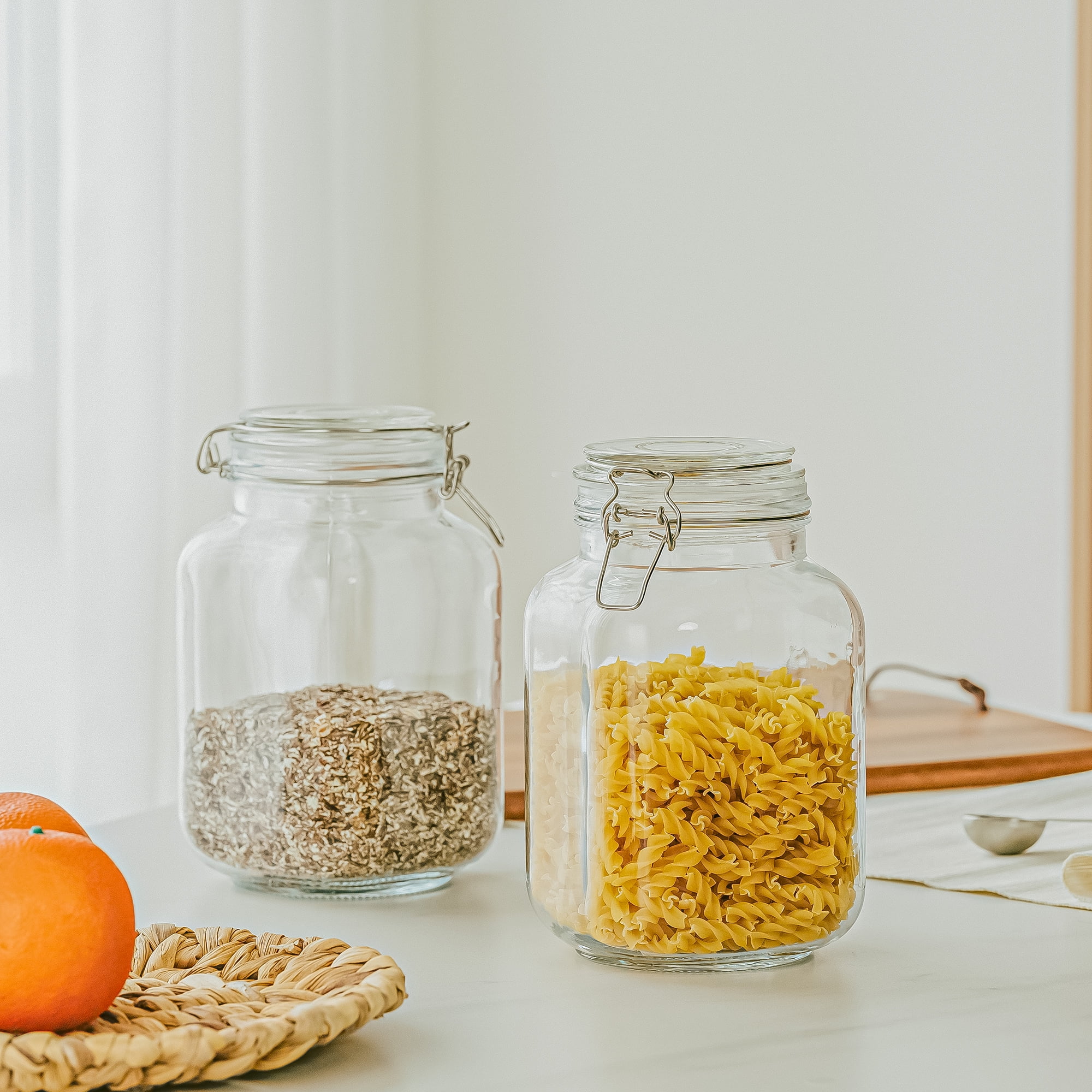 67 oz Glass Airtight Food Stor - đánh giá và giá Food Storage For Pantry