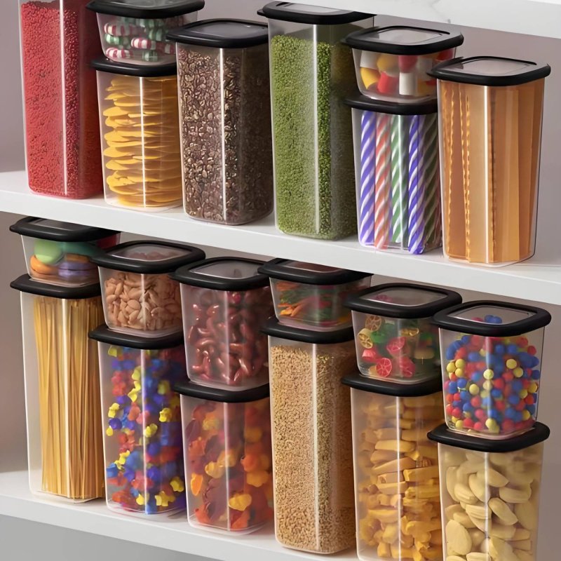 6 Pieces Airtight Food Storage - đánh giá và giá Food Storage For Pantry