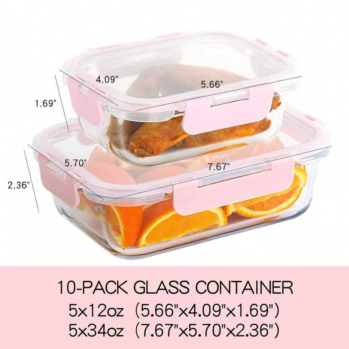 10 Pack Glass Meal Prep Contai - đánh giá và giá Food Storage Underground