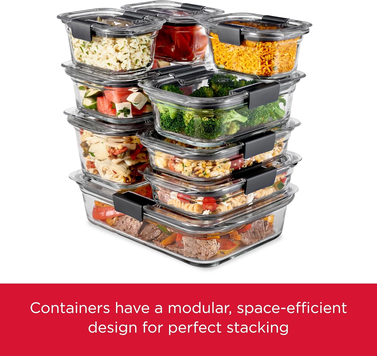 Brilliance Glass Food Storage  - đánh giá và giá Food Storage Glass Container Set