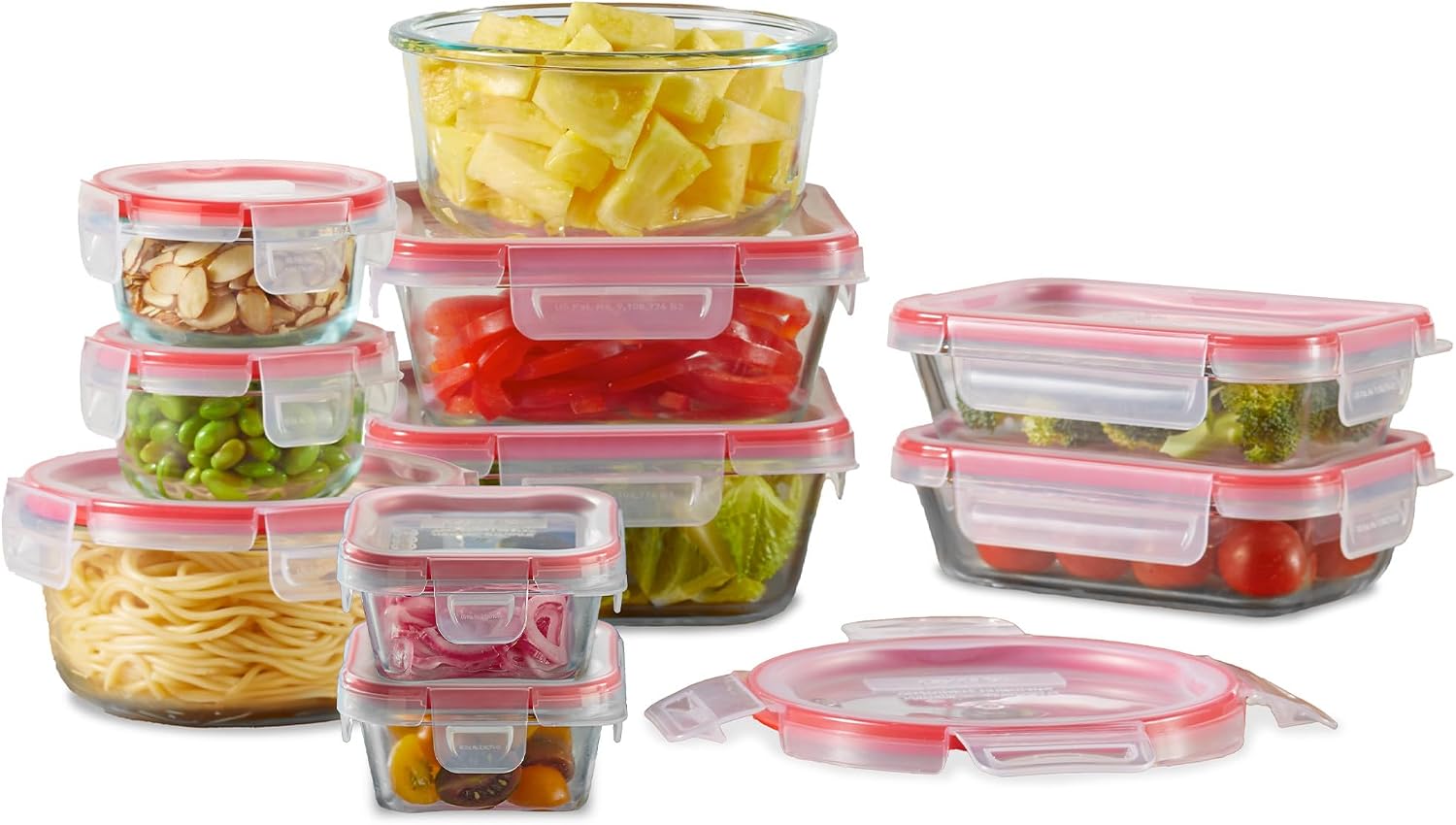 Freshlock (10-Pack) Mixed Size - đánh giá và giá Food Storage Glass Container Set
