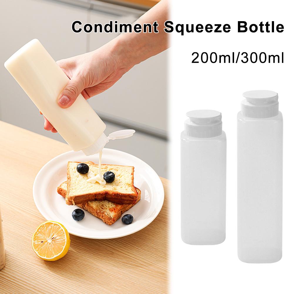 200/300 ML Condiment Squeeze B - đánh giá và giá Salad Dressing Bottle