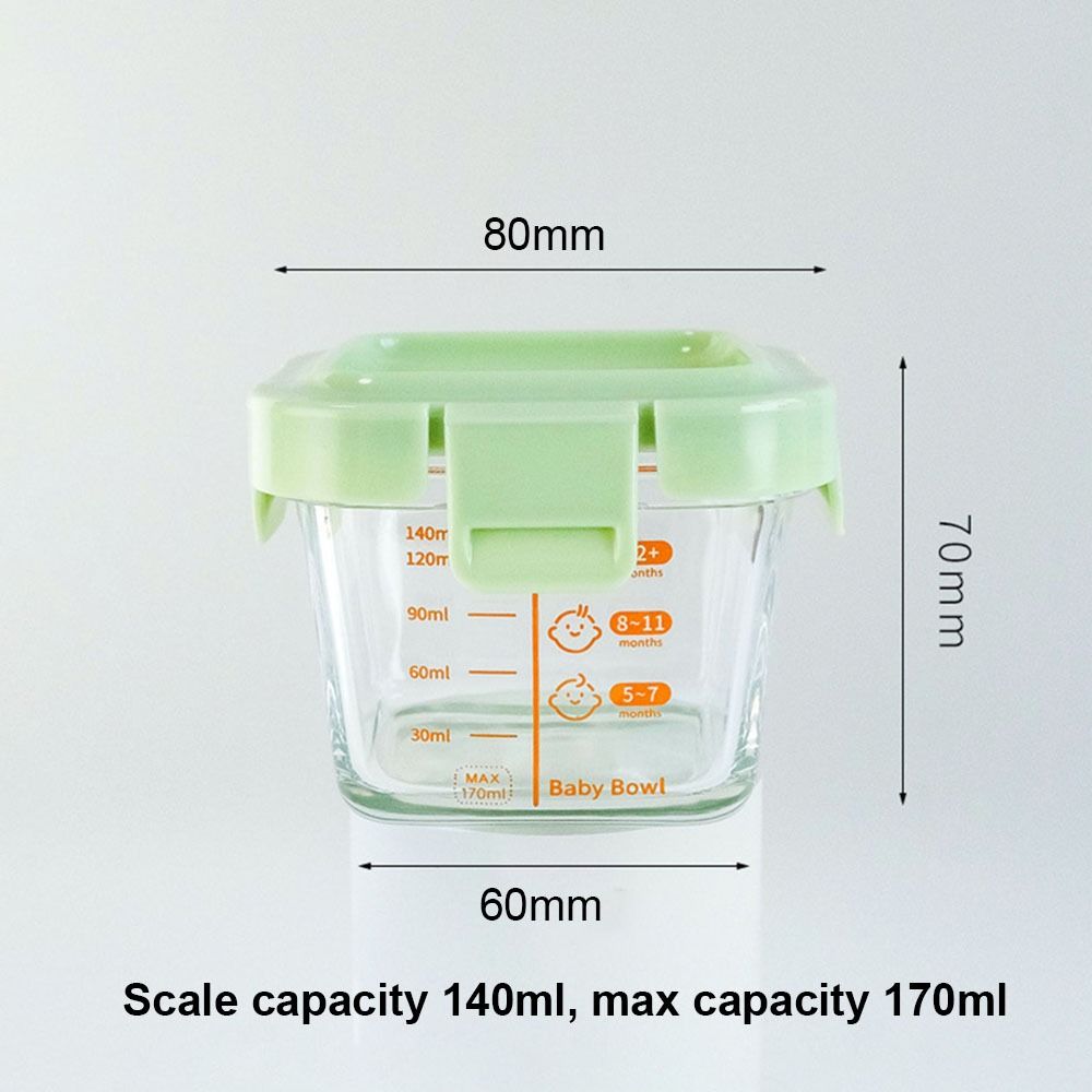 New 170ml Food Storage Box Fro - đánh giá và giá Food Storage Containers Glass