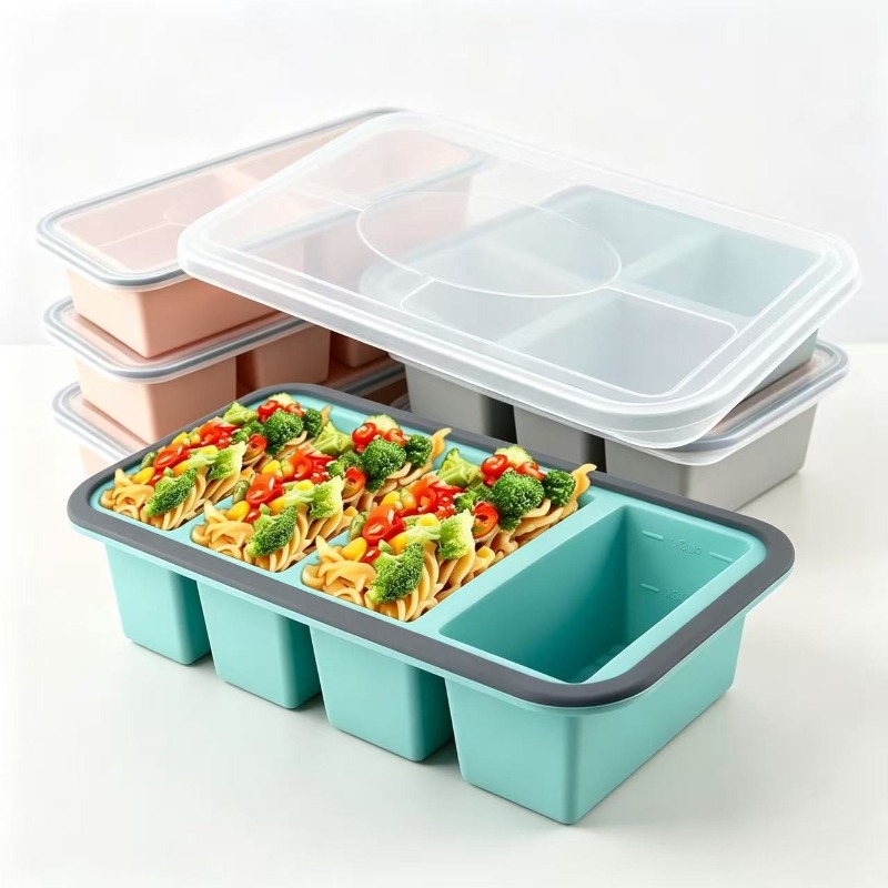 Silicone Freezer Molds with Li - đánh giá và giá Food Storage Large