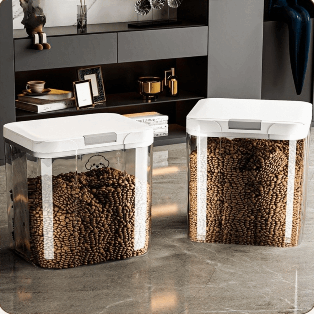 Moisture-Proof Pet Food Storag - đánh giá và giá Food Storage Large