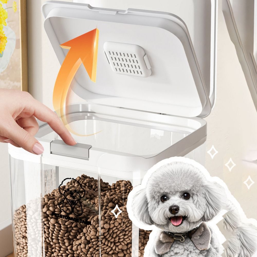 Moisture-Proof Pet Food Storag - đánh giá và giá Food Storage Large