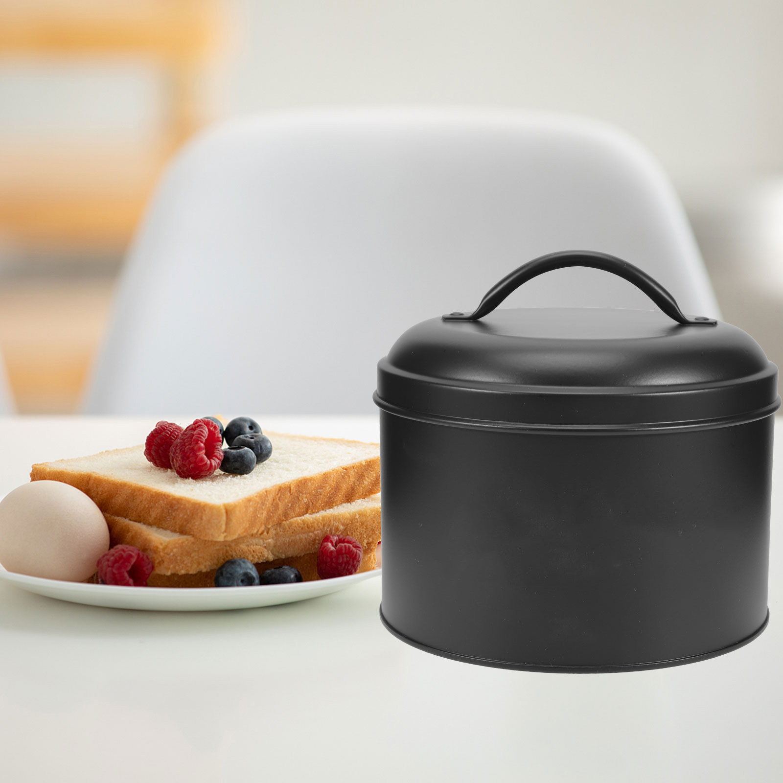 Metal Food Storage Jar for Cof - đánh giá và giá Airtight Cereal Jar