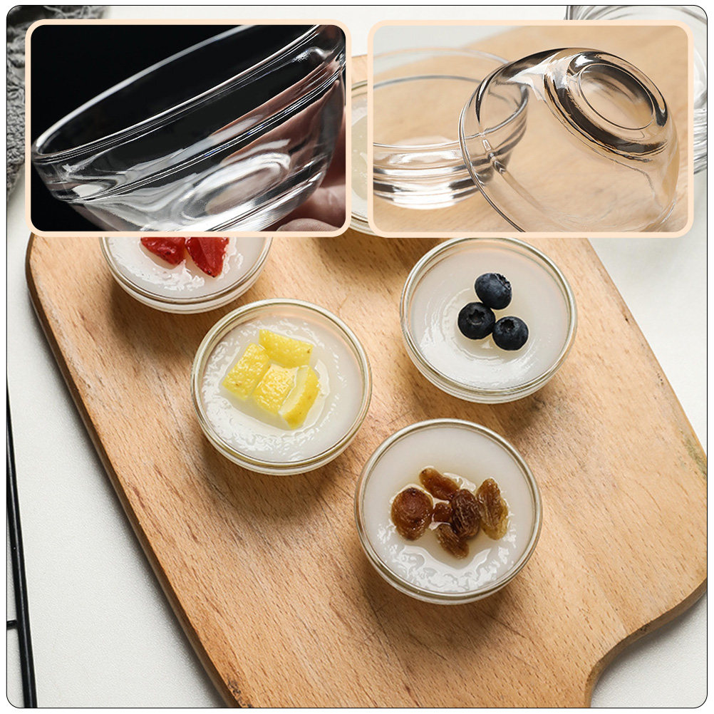 12Pcs Safe Non- Pudding Bowls  - đánh giá và giá Food Storage Containers Glass
